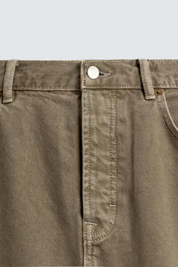 JEANS STRAIGHT FIT / Marr?n / Topo - Zara фото 8
