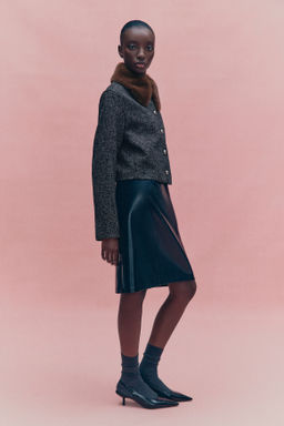 Chaqueta en boucl? con cuello - H&m фото 3