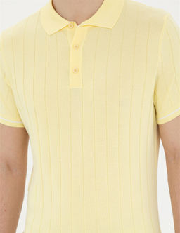 Sar_ Slim Fit D__meli Polo Yaka Triko Ti__rt - Pierre cardin фото 6