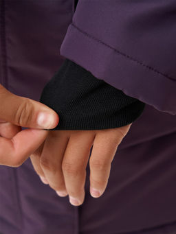 Куртка зимняя 25377-518 ежевичный