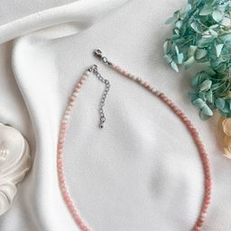 Бусы из розового Кальцита огранка 42 см +