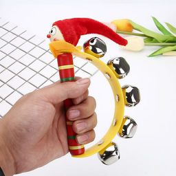 Погремушка музыкальная игрушка «Звери» с бубенцами, МИКС