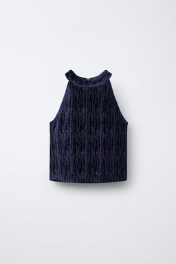 SPARKLY VELVET TOP