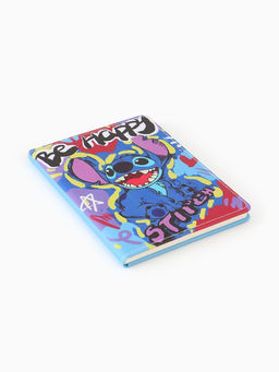 Подарочный набор: ежедневник А5, 80 л, ручка и наклейки Стич