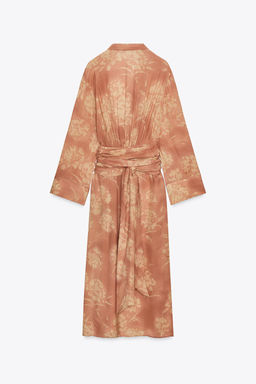 ZW COLLECTION FLORAL PRINT DRESS - Zara фото 9