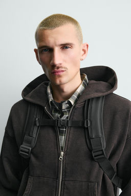 RUBBERISED MULTI-POCKET BACKPACK - Zara фото 10