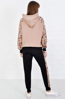 Арт. 2351 Костюм с брюками женский 44-52 (5 шт) Цвет:верх- полынь, черный, низ- полынь, черный - Калинка фото 6