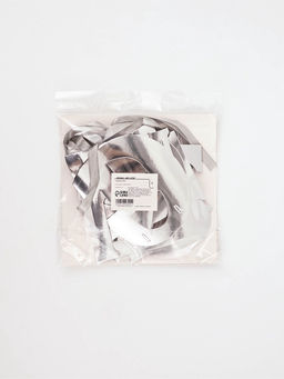 Гирлянда на ленте «С Юбилеем», 200 см, серебро