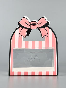 Коробка подарочная, упаковка,Нежный бант, 25?19.5?10 см