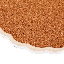 Подставка под горячее (панно) Ферма 15х19см h1см, керамика, фотопечать с глазурью, подложка пробковое дерево, фигурный край, в упаковке (Китай) - Домашняя мода фото 7