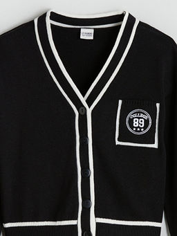 V Yaka K?z ?ocuk Triko H?rka