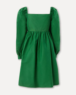 Хлопковое зеленое платье - Incity фото 15