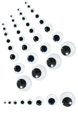 Фурнитура Глазки самоклеящиеся 10 мм (100 шт) SF-7349 - Больше подарков фото 2