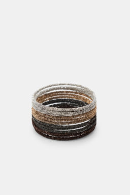 PACK PULSERAS MET?LICAS COMBINADAS / Multicolor - Zara фото 3