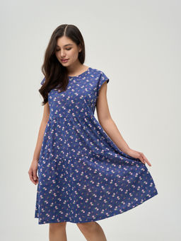 Платье из кулирки К-2213 - День и ночь фото 2