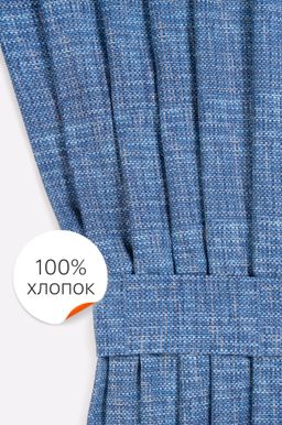 Комплект готовых эко-штор с подхватами Happy Fox Home  фото 9