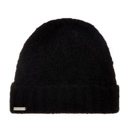 Шапка SEEBERGER арт. 18458-0 TURN-UP BEANIE (черный)