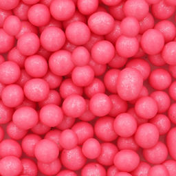 Посыпка кондитерская в кондитерской глазури Жемчуг Малиновый 6-8 мм 50 г