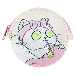 Кошелёк для банкнот и монет Феникс+, арт.72341/ 50 РЕЛАКС ДЛЯ КОШЕЧКИ (9х9 см, искусственная кожа, м