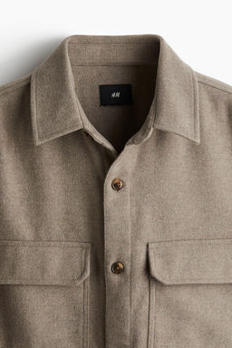 Sobrecamisa de fieltro Regular Fit - H&m фото 7