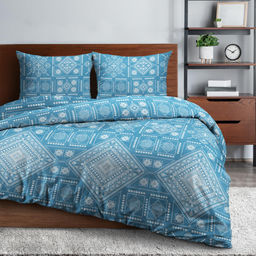 КПБ евро бязь "Wenge" (70х70) рис. 60253-1/60263-1 Lace