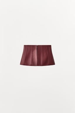 FAUX LEATHER CORSET BELT - Zara фото 5