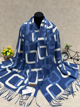 Мягкий палантин из кашемира мультицвет