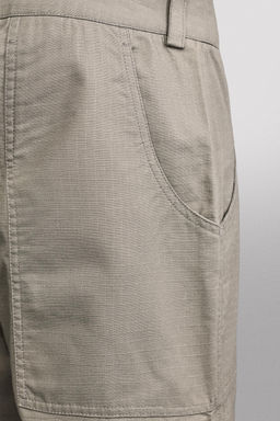 PANTAL?N TAPERED FIT ESCALADA / Crudo medio - Zara фото 11