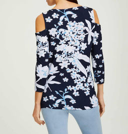 Блузка, сине-белая - Ashley brooke фото 4