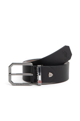 Мужской черный пояс - U.s. polo assn фото 3