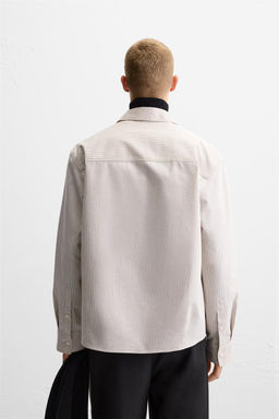 STRIPED SHIRT WITH POCKET - Zara фото 3