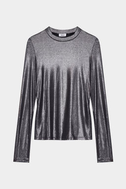 Лонгслив с эффектом металлик - Mollis фото 5