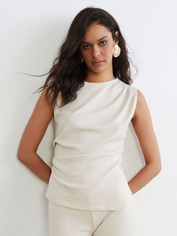 Bisiklet Yaka B?zg?l? Bluz