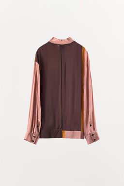 PRINTED BOMBER JACKET WITH PLEATS - Zara фото 5
