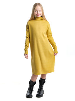 Платье для девочки UD 7849 горчичный - Mini maxi фото 5