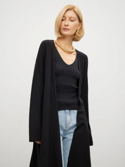 Кардиган из трикотажа - Emka фото 2