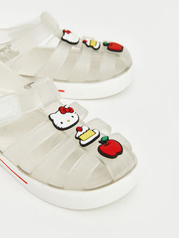 Hello Kitty Bask?l? K?z ?ocuk Sandalet