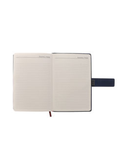 Ежедневник недатированный формат А5, с хлястиком, 112 листов, линия, пвх, синий - Simaland фото 10