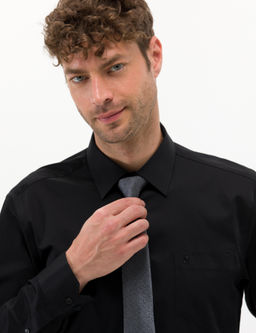 Siyah Regular Fit Uzun Kollu Klasik G_mlek - Pierre cardin фото 8