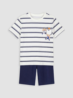 Erkek ?ocuk ?ortlu Pijama Tak?m?