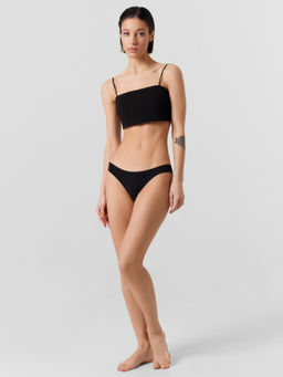 Цена за 2 штуки! ТРУСЫ ЖЕНСКИЕ черный1 412752