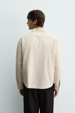 RELAXED FIT CHECK SHIRT - Zara фото 11