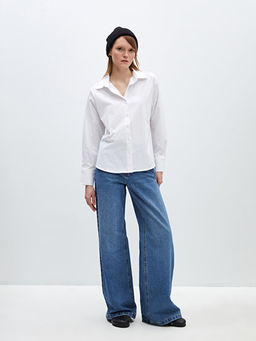 Oversize Poplin Kad?n G?mlek