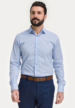 Сорочка мужская длинный рукав GREG 201/191/6130/Z/1p STRETCH_x  фото 10