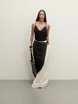 Полуюбка на завязках из тенселя / Zarina  фото 2