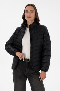 Kad_n Siyah Mont Sepette S_rpriz _ndirim