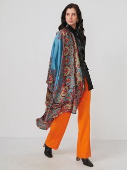 Большой, мягкий, тонкий и очень нежный двусторонний палантин - Tantino фото 3