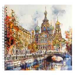 Альбом для рисования (Скетчпад) 40 л, арт. 71673 ХРАМ