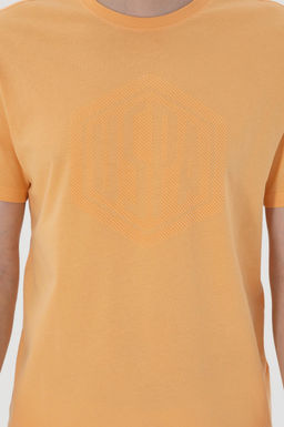 Erkek Regular Fit Bisiklet Yaka Turuncu Ti__rt Sepette S_rpriz _ndirim - U.s. polo assn фото 6