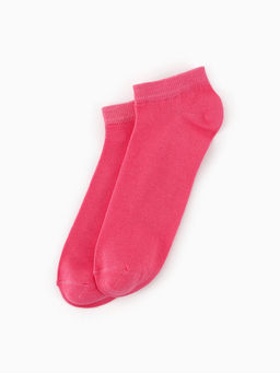 Носки женские MINAKU, набор 5 пар, размер 37-40 (23-25 см), цвет розовый, бежевый, серый